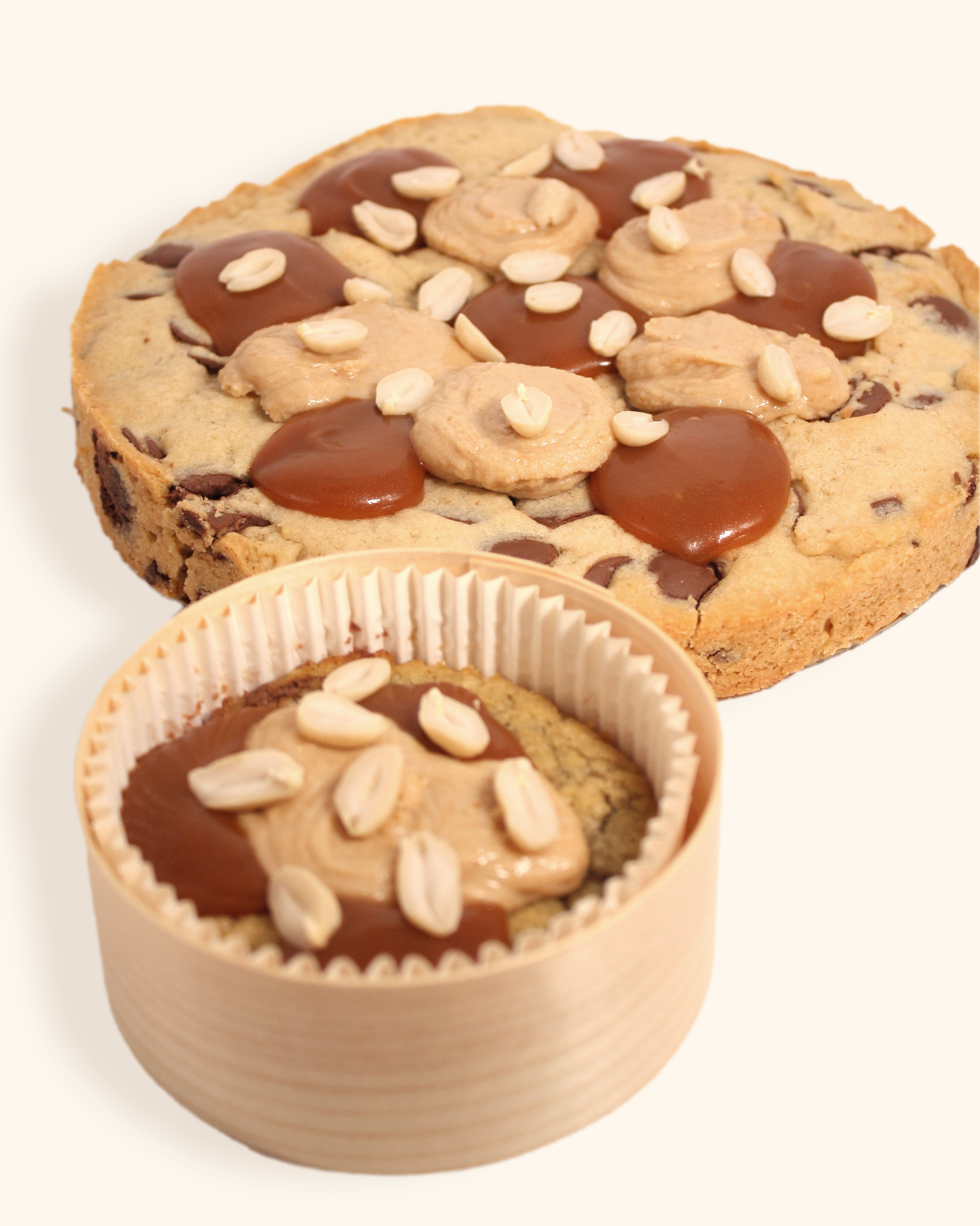 GIANT - Praliné cacahuète et caramel beurre salé